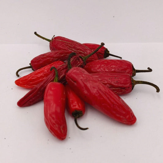 10 rote Jalapeno barajas Früchte